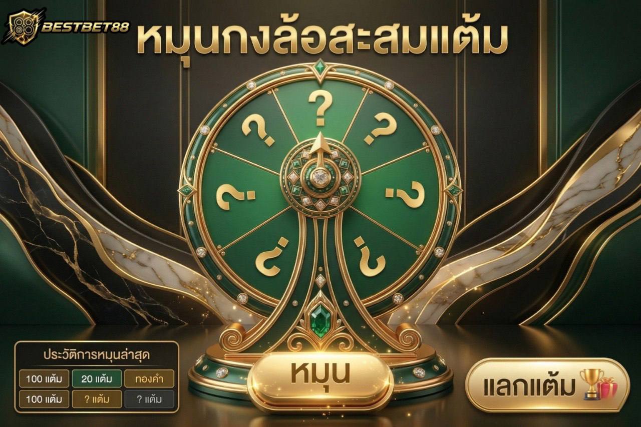 วงล้อและเปิดไพ่สะสมแต้ม